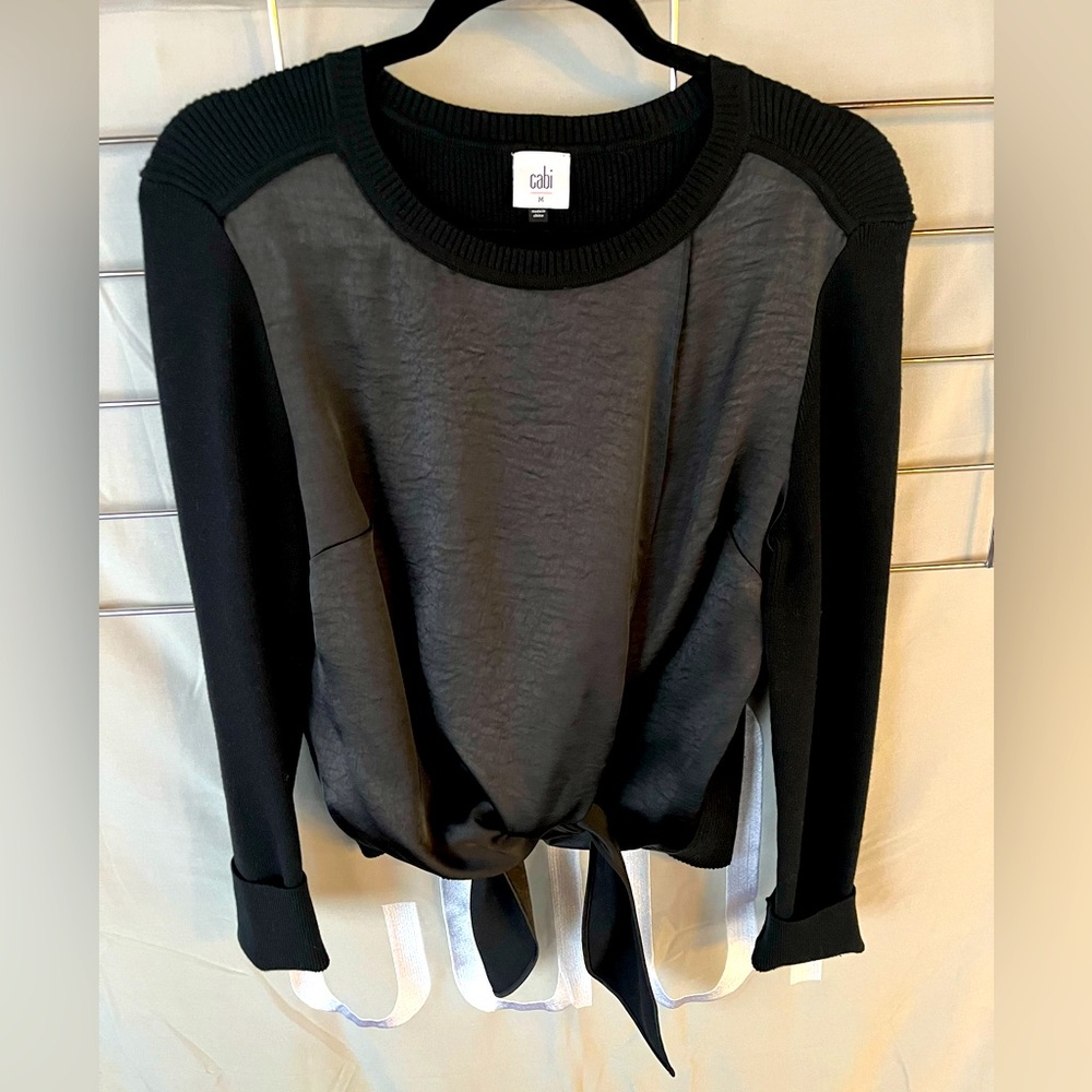Cabi Crosstie Pullover size Medium